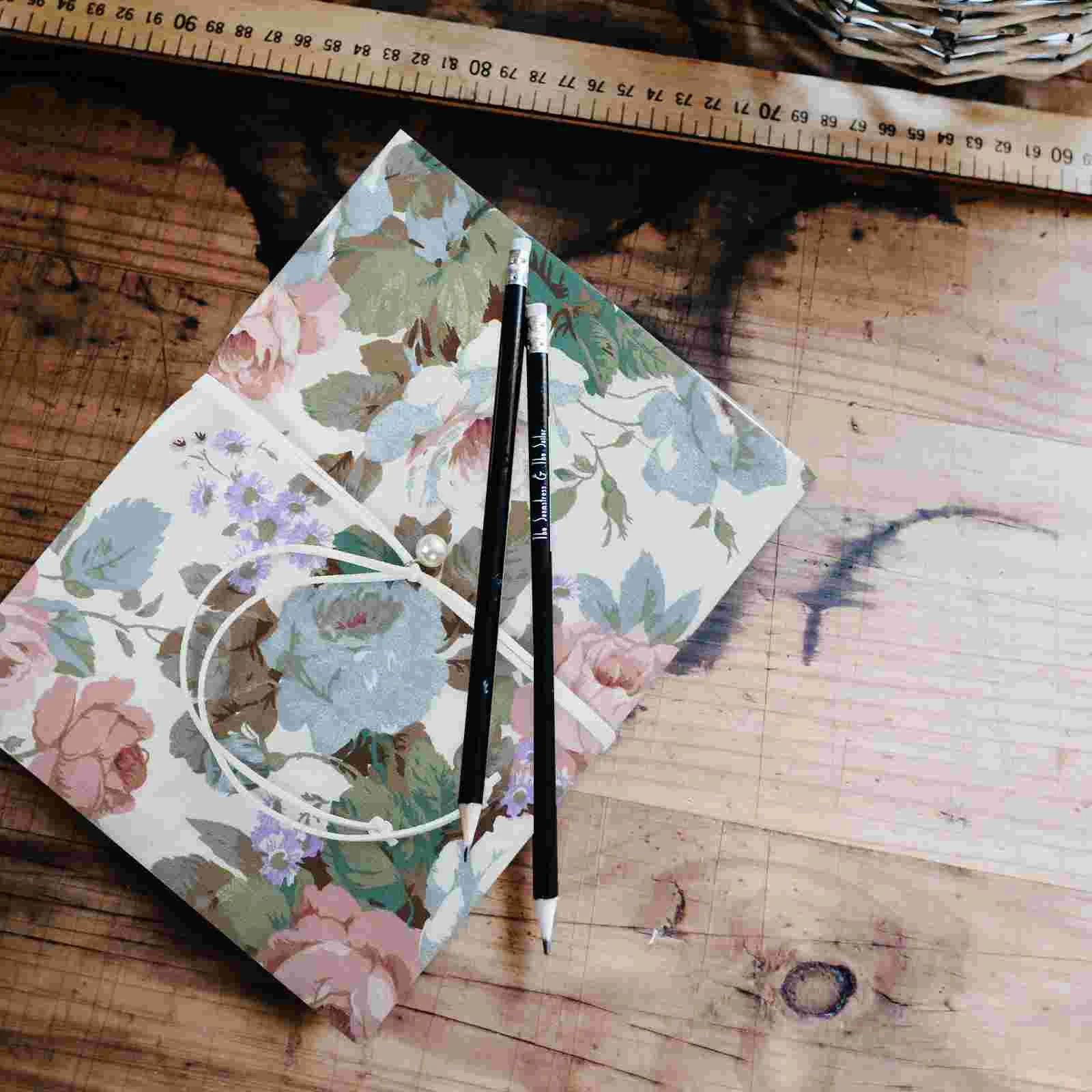 A5 Adjustable Book Cover Decorative Book Sleeve Crane Design Book Protector Hand-made Cloth Book Cover Hand Account Book