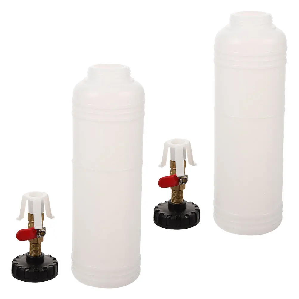 

2 Pcs Brake Fluid Replacement Tool Exchange Kit Bleeder Bottle Filling Connector Auto Car Oil Changer Injector Pump
