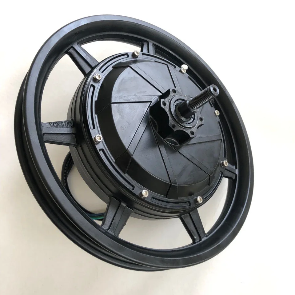 M 72v3000w 14inch 120km/h high speed dual shafts electric fast scooter hub motor