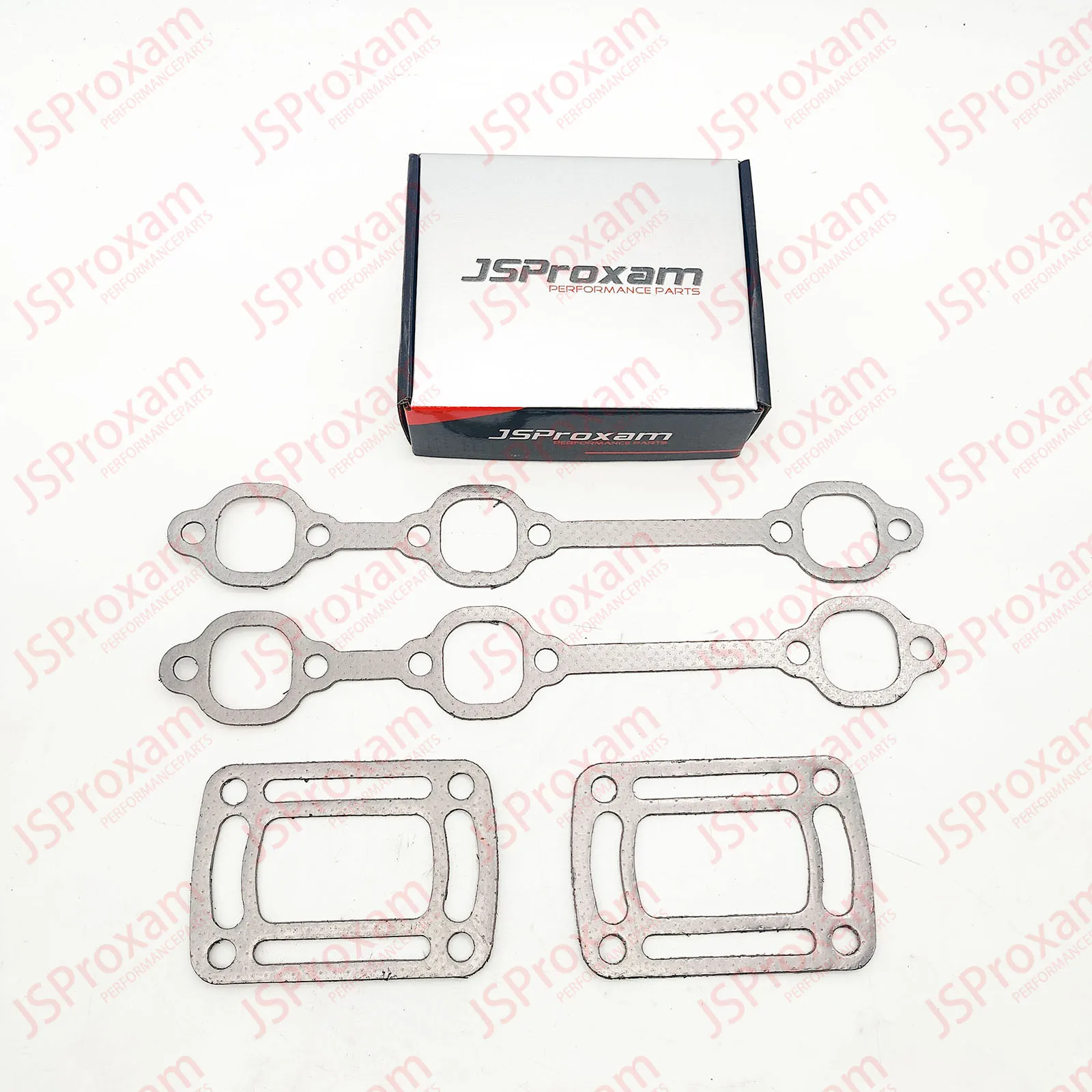 2PCS 39773 27-99757 Replace Fit For Volvo penta 3850496 3863191 4.3 L V6 GL GXI riser block v6 Exhaust Gasket manifold elbow kit