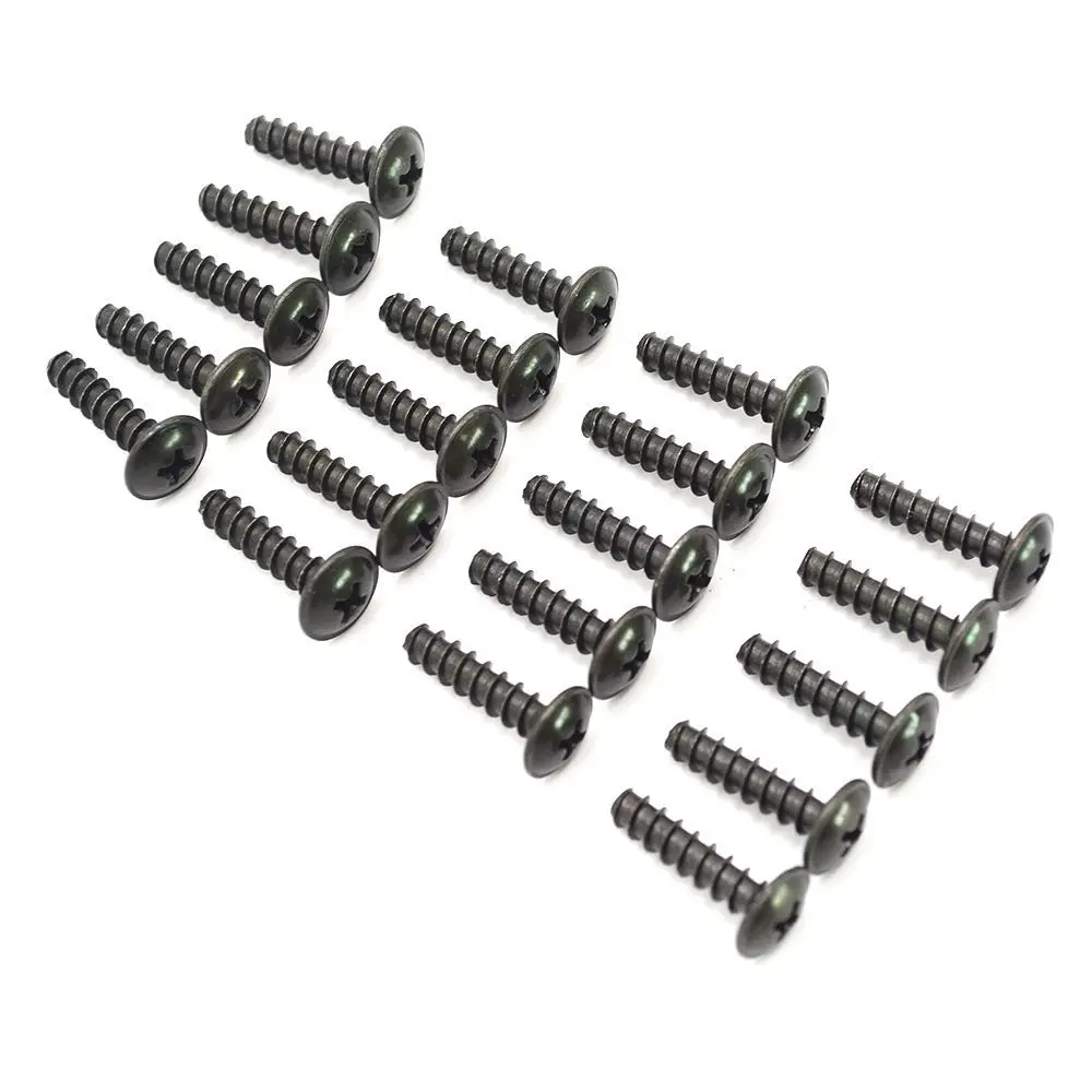 For YAMAHA CYGNUSX 125 BWS 50/100 ZUMA 125 YW125 C3 XF50 DT 50 80 125 RL LC R RE RR 20pcs Phillips Head Screw Full Fairing Bolt