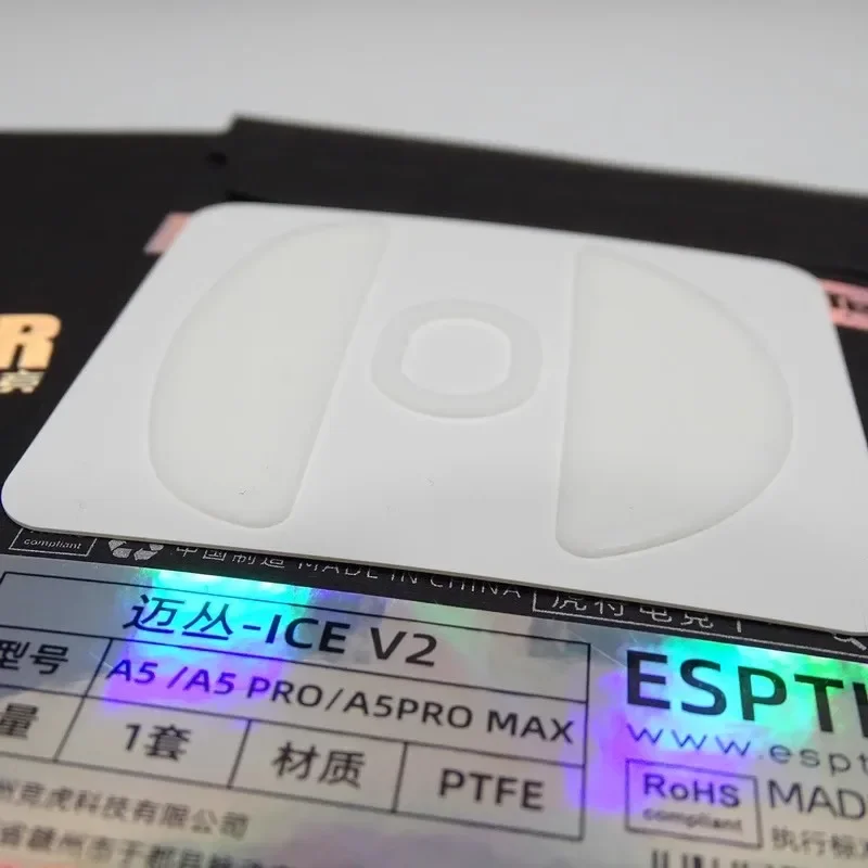 

1 Pack Original Esptiger ICE V2 Mouse Skates For MCHOSE A7 A5/A5 PRO/PRO MAX A7X L7 M7 K7 Ultra Arc Esports PTFE Mice Feet Glide