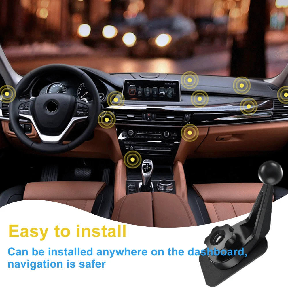 Kugelkopfhalterung mit klebriger Basis für Handy, DVR, Kamera, Auto, Armaturenbrett, Desktop, 3M, Klebeaufkleber, Halter, Befestigung, Ständerhalterung – Detail 5