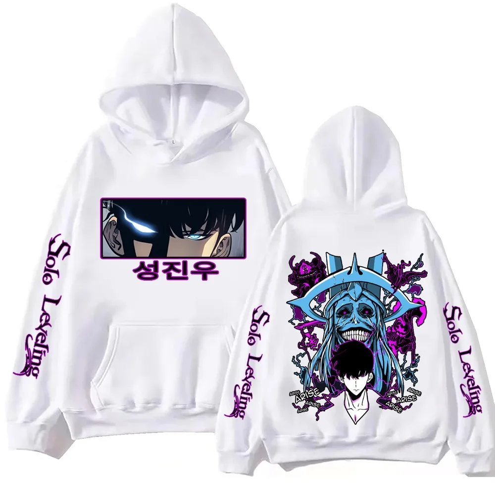 Hot Game Solo Leveling Merch Hooded Women Men Fashion Casual Hooded Sweatshirts Pullovers