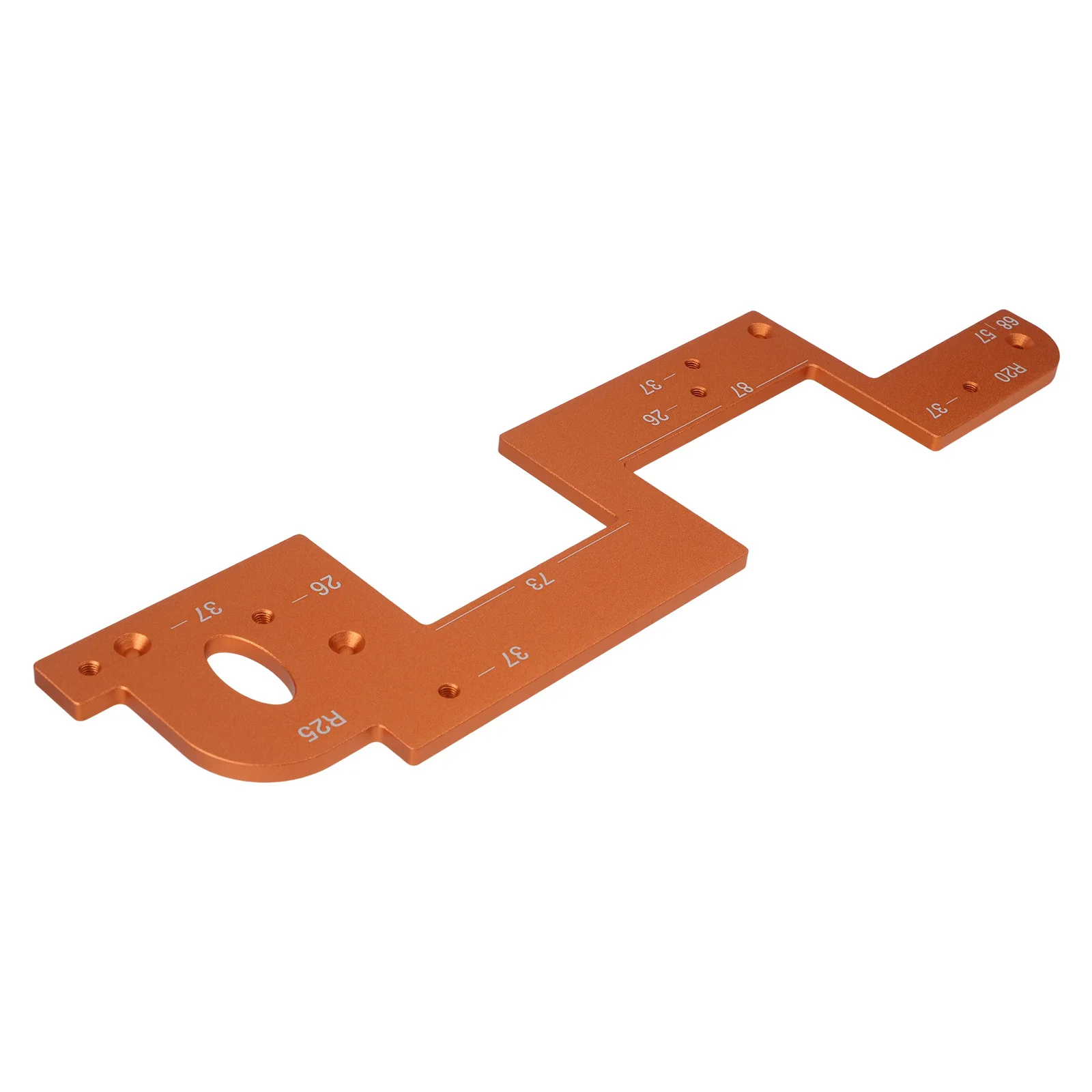 Grooving Handles Aluminum Alloy Template Furniture Installation Easy To Operate Aluminum Alloy Handle Template