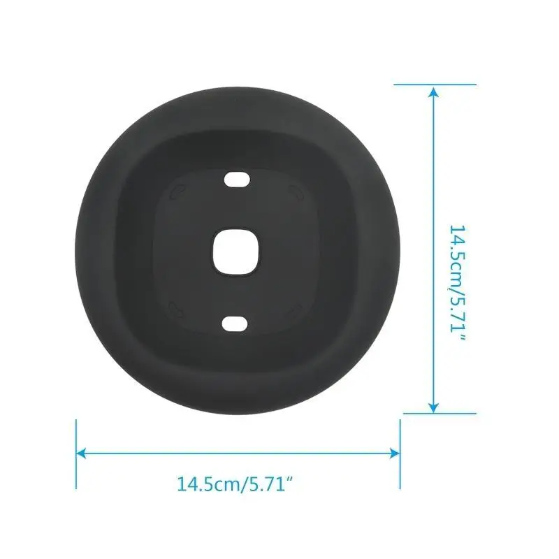 R53C Dustproof for Case Silicone for Smart Thermostat Wall Mount Plate Cover for Ecob