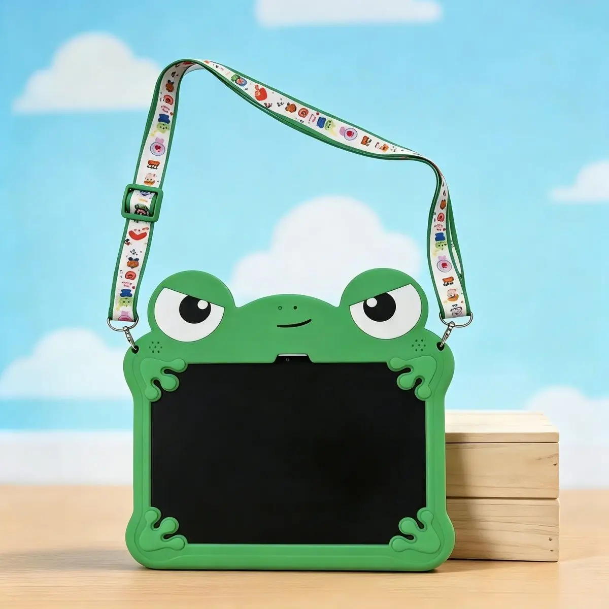 Toy Story 5 Peripheral Lilypad Silicone Tablet Protective Cover Frog Cartoon Silicone Tablet Protective Case Niche Stylish Shell
