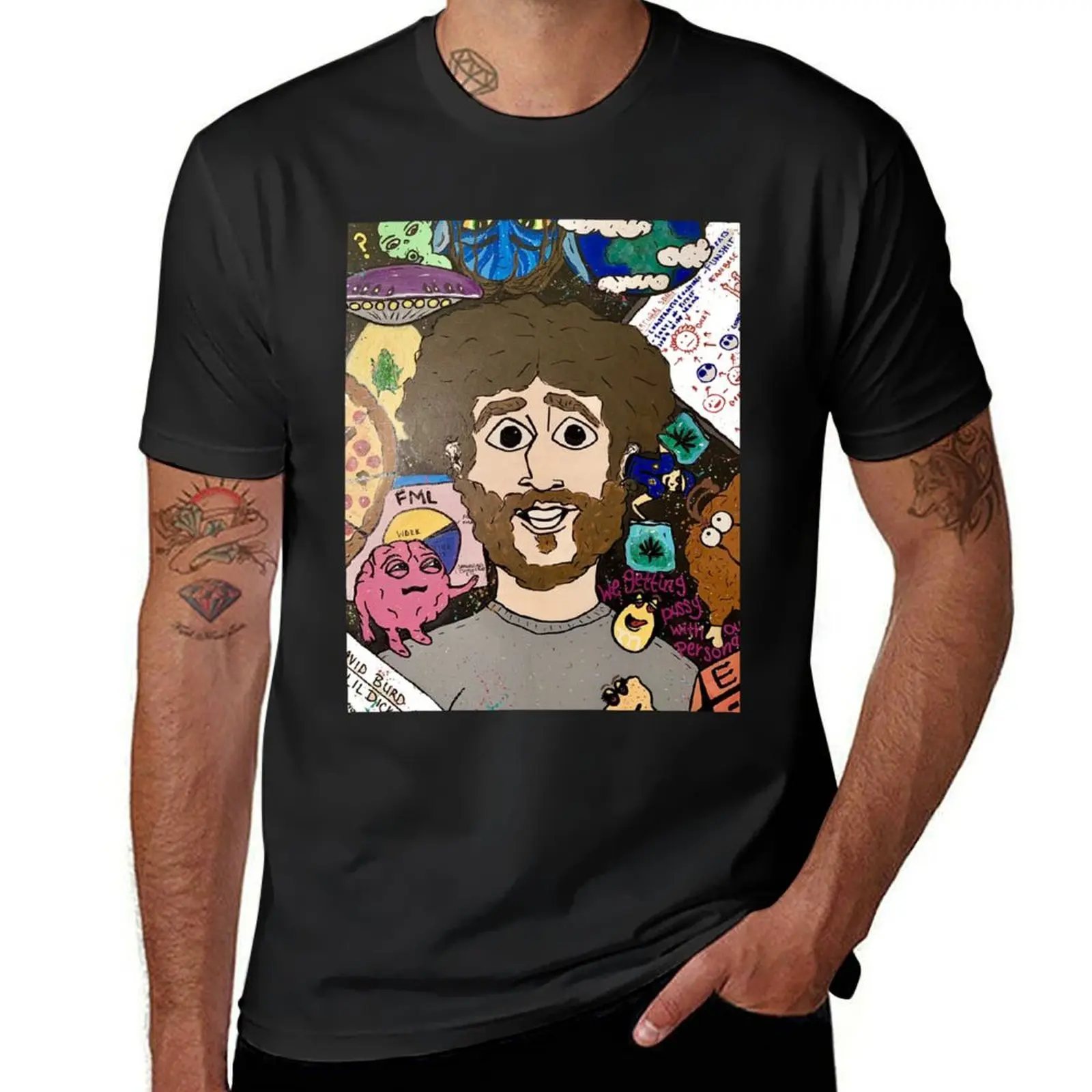 

WE LOVE THE EARTH LIL DICKY T-Shirt summer clothes new edition mens graphic t-shirts hip hop