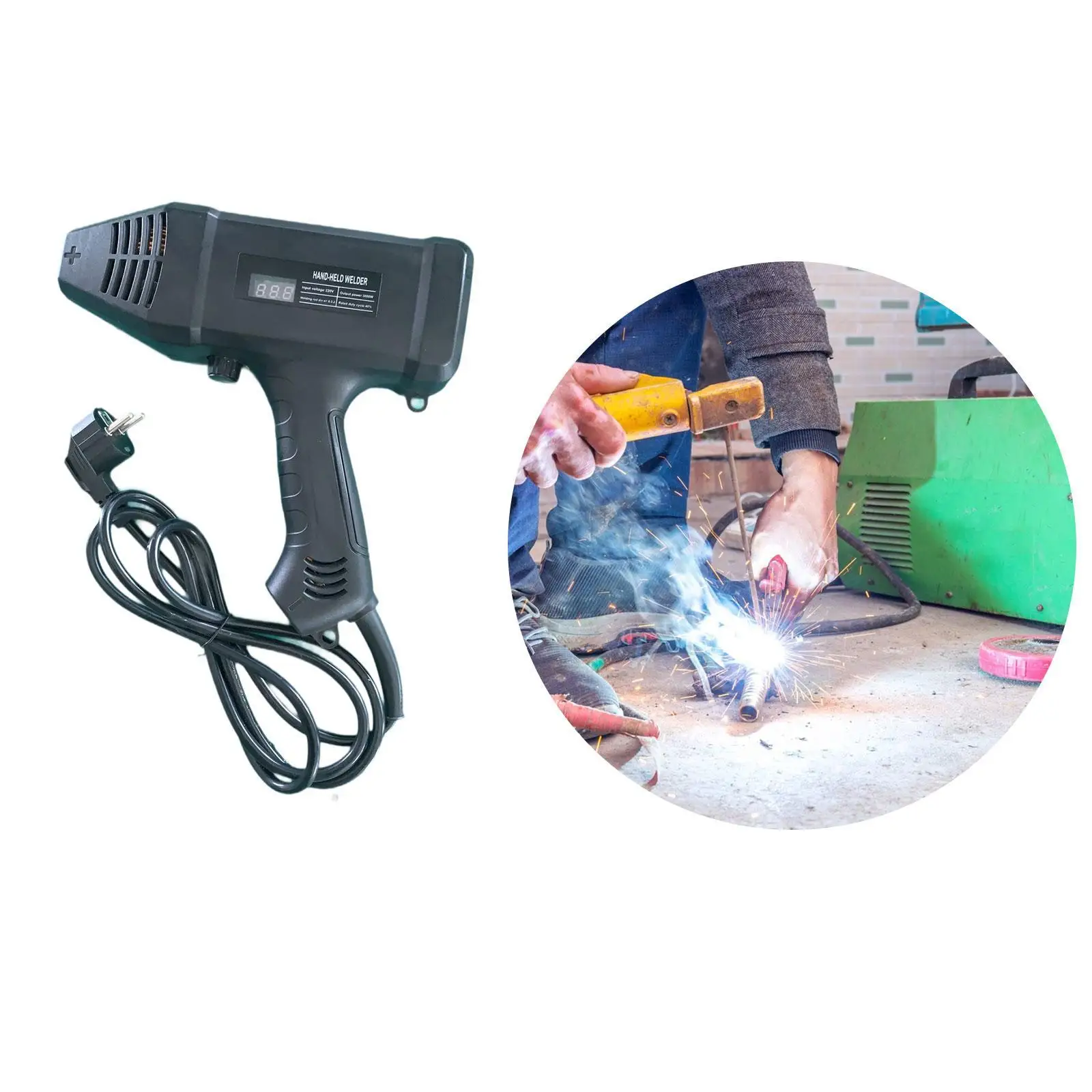 Portable Welder 220V Home DIY Fits 1/16"-1/8" 1.6-3.2mm Rods Welding Machine