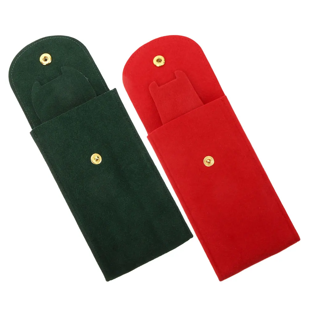

2pcs Storage Bag Durable Material Secure Buckle Travel Organizer Portable Holder Pearl Fleece Interior Multiple for Women