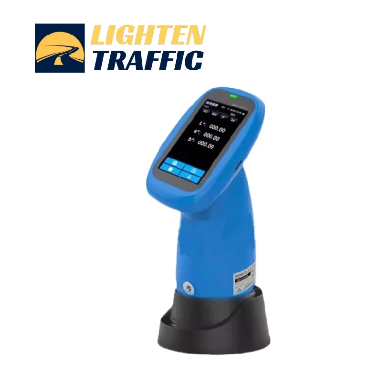 75-Grad-Winkel-Glanzmessgerät für die Farbbeschichtung, hellt den Verkehr auf, mit 1 Jahr Motorgarantie