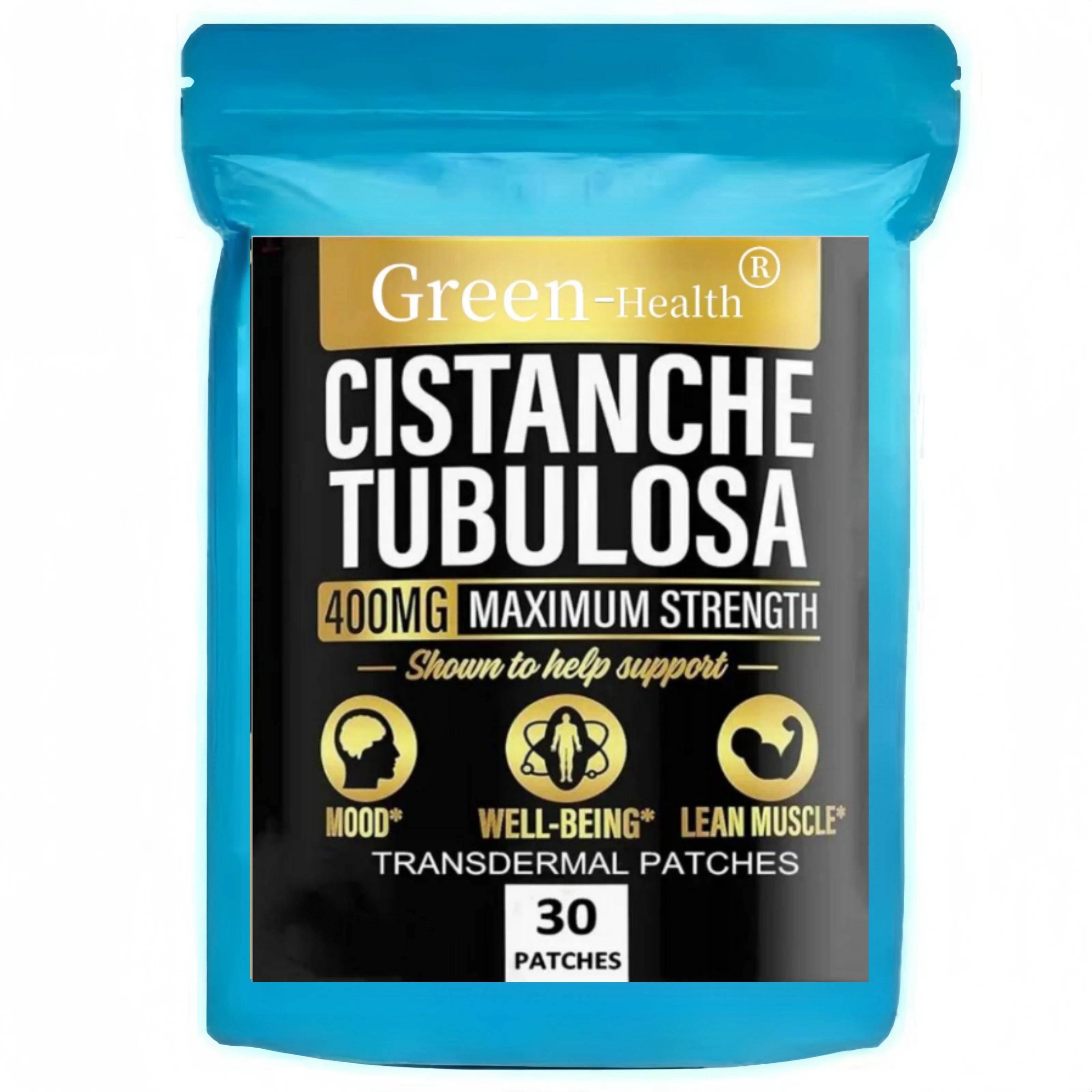 Cistanche Tubulosa Transdermal Patches -30 Patches One Month Supply