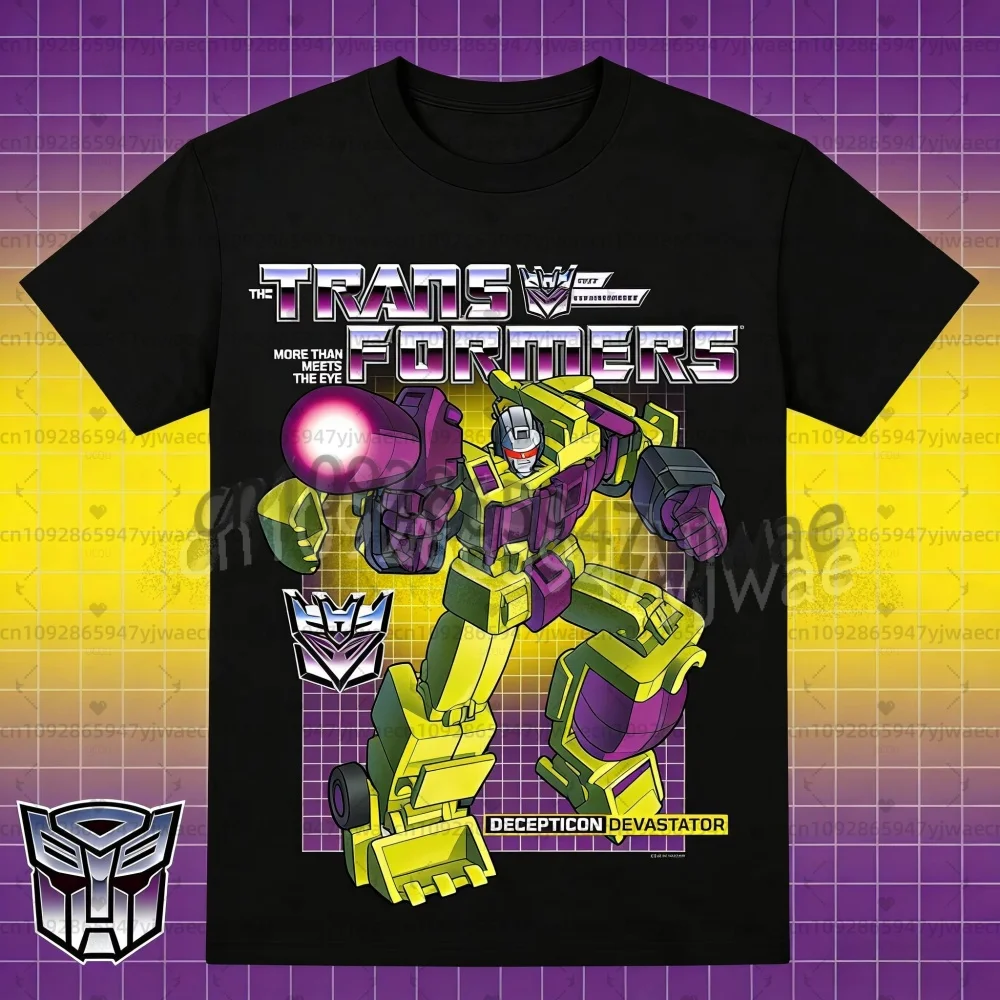 

2026 Transformers Soundwave Graphic Brand Print T-shirt Women's Men's kids Short Sleeve T-Shirt Unisex Tops Boy Girl T-Shirt