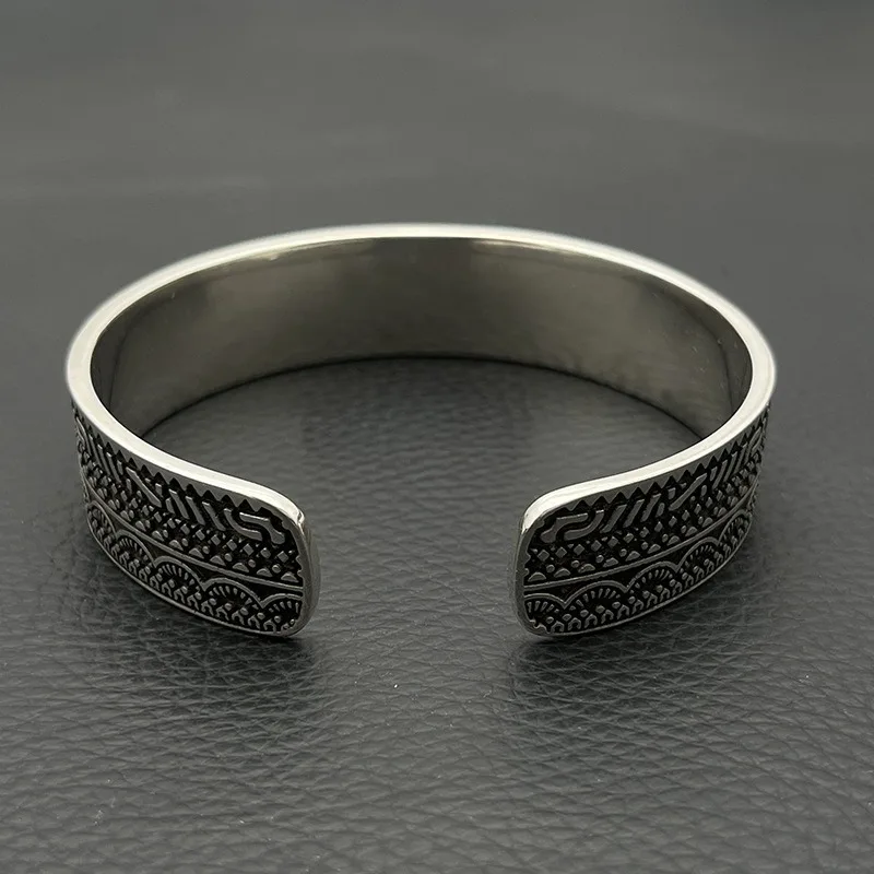 Retro and Old Mayan Culture Totem Bracelet Men's and Women's High-end Bracelet Hip-hop Armband Personalized Jewelry Men's