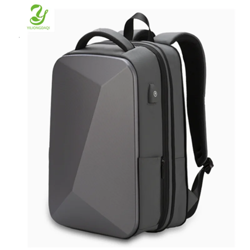 Business Expandable Backpack For Men Laptop TSA Keyless Anti-theft Waterproof School Backpacks Hard Shell USB Travel Bag New