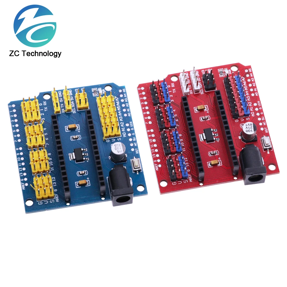 ATMEGA328P tarcza NANO IO i wielofunkcyjny karta rozszerzenia UNO do Arduino Nano 3.0 CH340 CH340G