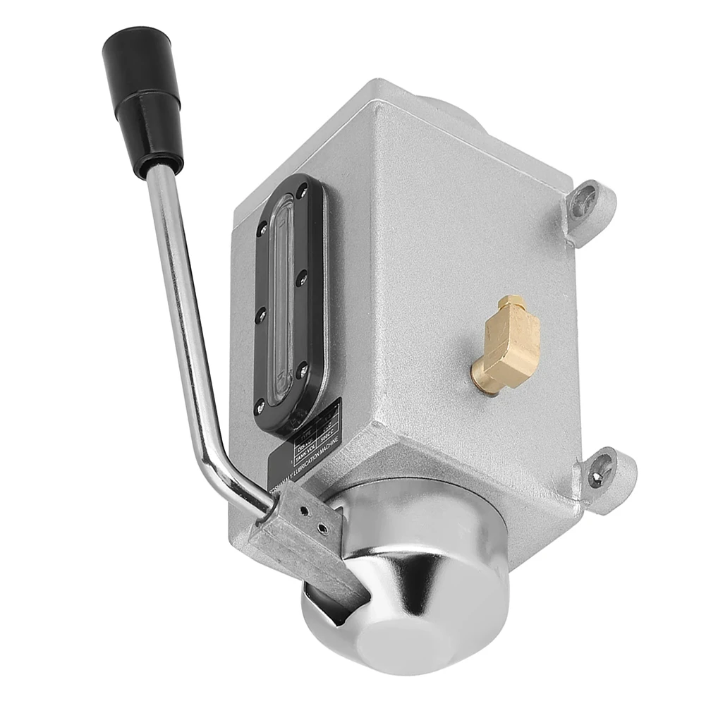 Manual Punching Lubrication Oiler Pump CNC Milling Machine Double Outlet Lathe Punching Machine Cutting Oil Pump Milling Machine