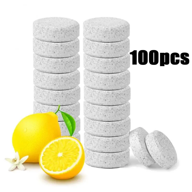 10/50/100pcs Powerful Foam Cleaner Multi Functional Scale Removal Toilet Effervescent Tablets For Bathroom Cleaning Tool