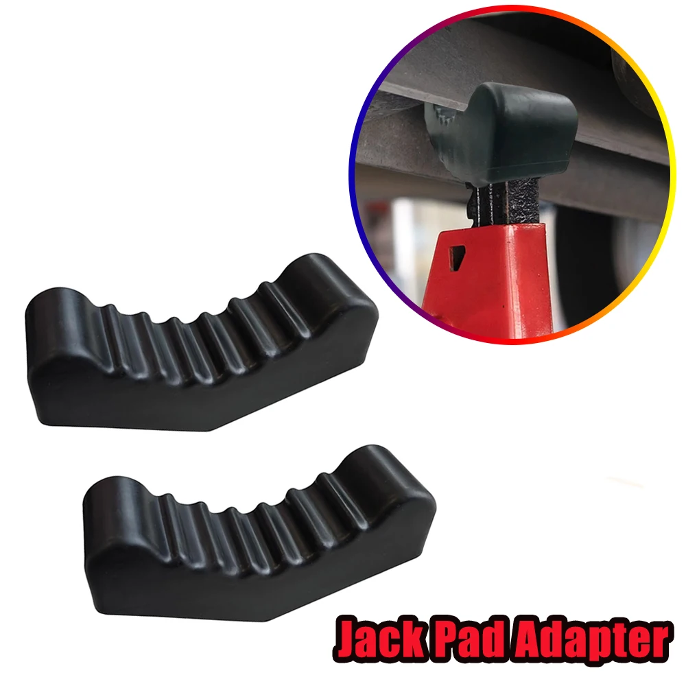 

Car Lift Jack Pad Adapter Rubber Slotted For Frame Rail Pinch Weld Protection Non Slip Floor Stand Extension Support Block Pucks