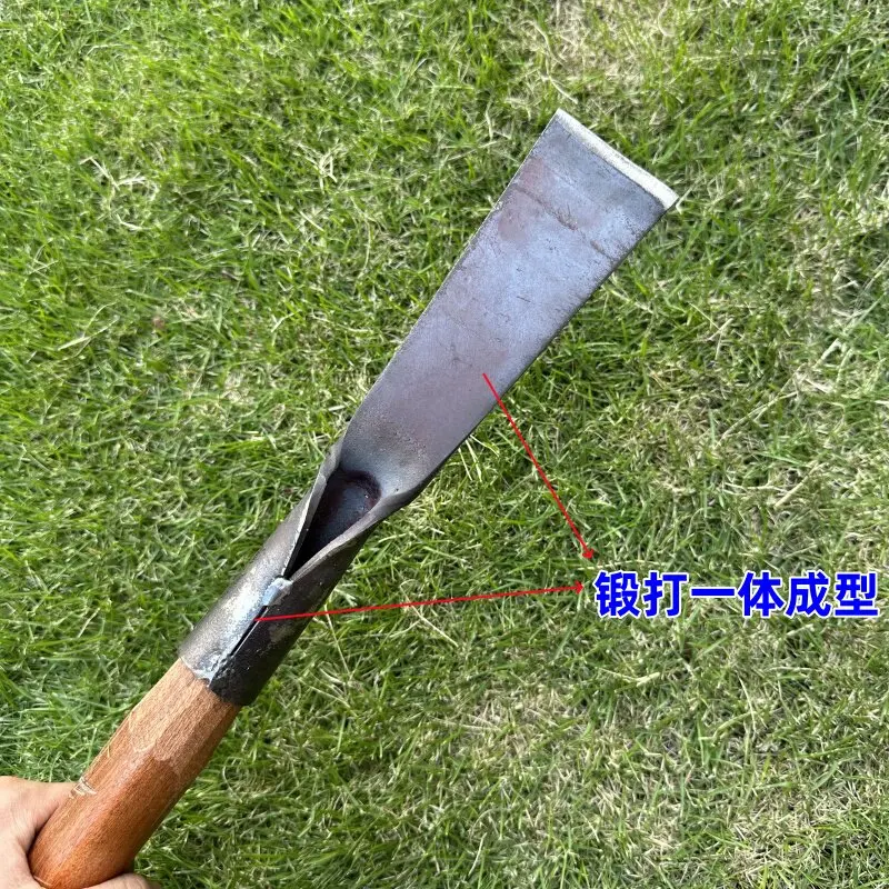 Forged spring steel 5.5 cm wide and thickened integrated shovel for floor ice cleaning and cement wall shovel