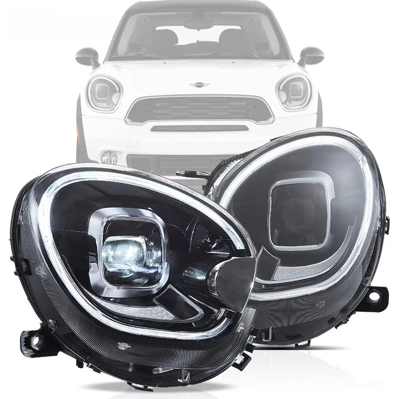 Factory R60 Front Light LED Sequential Compatible 2010-2016 Countryman MINI Cooper Works Headlight