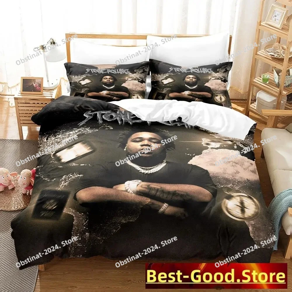 

Popular Rod Wave Bedding Set Single Twin Full Queen King Size Bed Set Adult Kid Bedroom Duvetcover Sets Anime parure de lit Bed