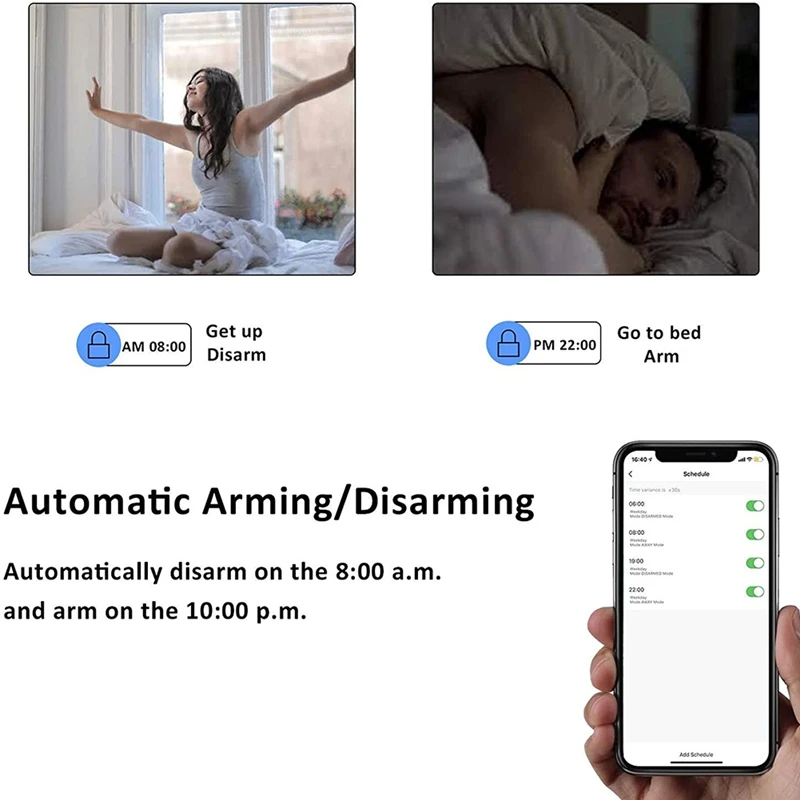 Nuevo Detector de movimiento PIR, accesorio con Sensor de movimiento para WIFI + RF433, sistema de alarma de seguridad con concentrador, alimentado por Tuya