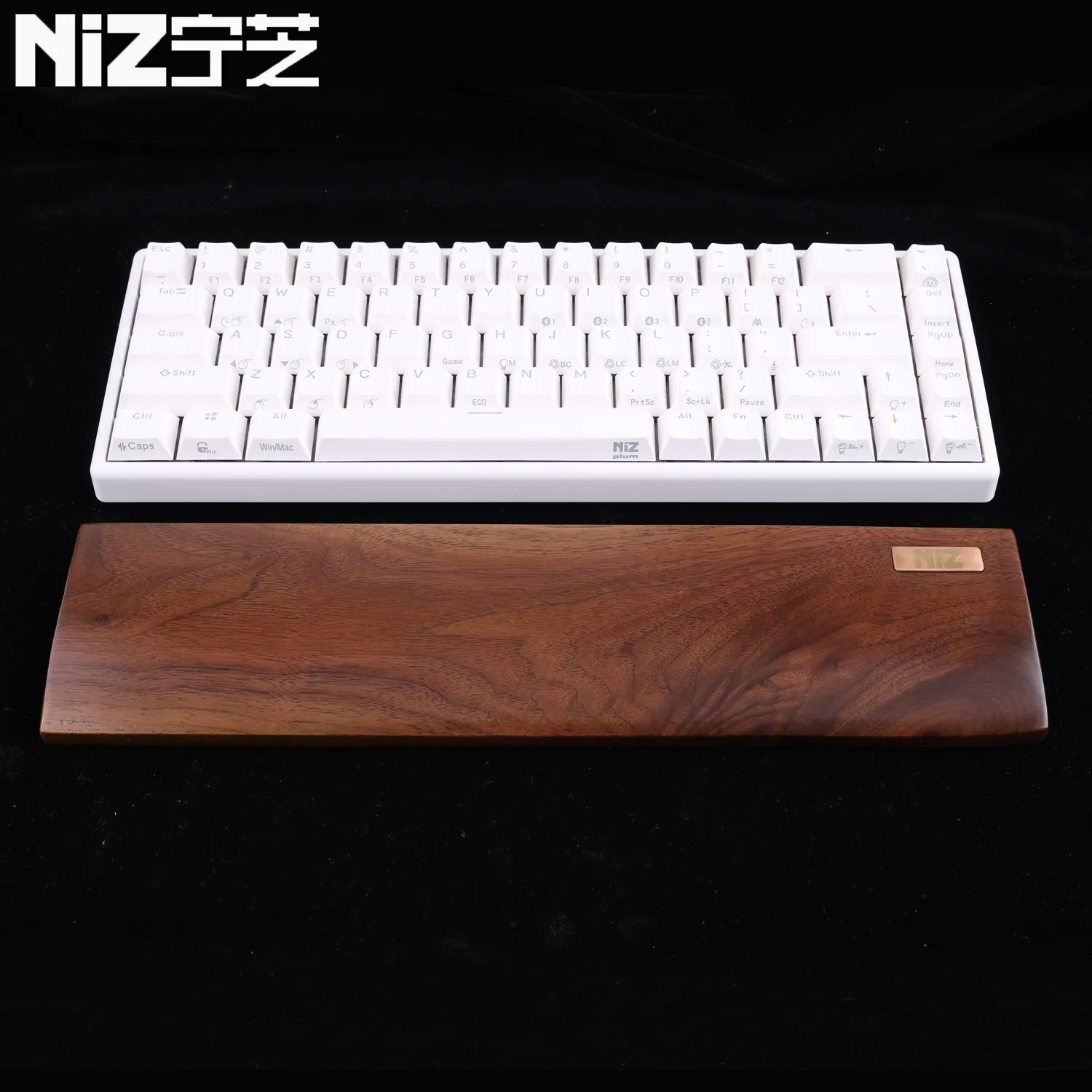 

Walnut Wood Wrist Rest Customization Keyboard Wrist Rest Solid Wood Support for Ergonomics Mechnical Keyboard Accessories Gift