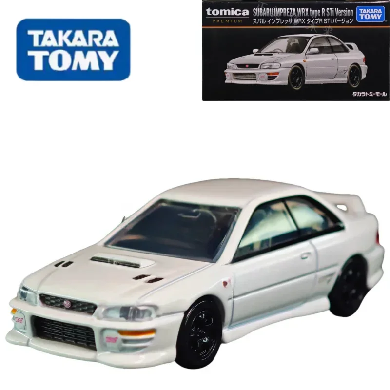 

Литой под давлением автомобиль из сплава TAKARA TOMY TOMICA Black Box Network Limited Subaru WRX Impreza, детская подарочная коллекция деталей на день рождения.