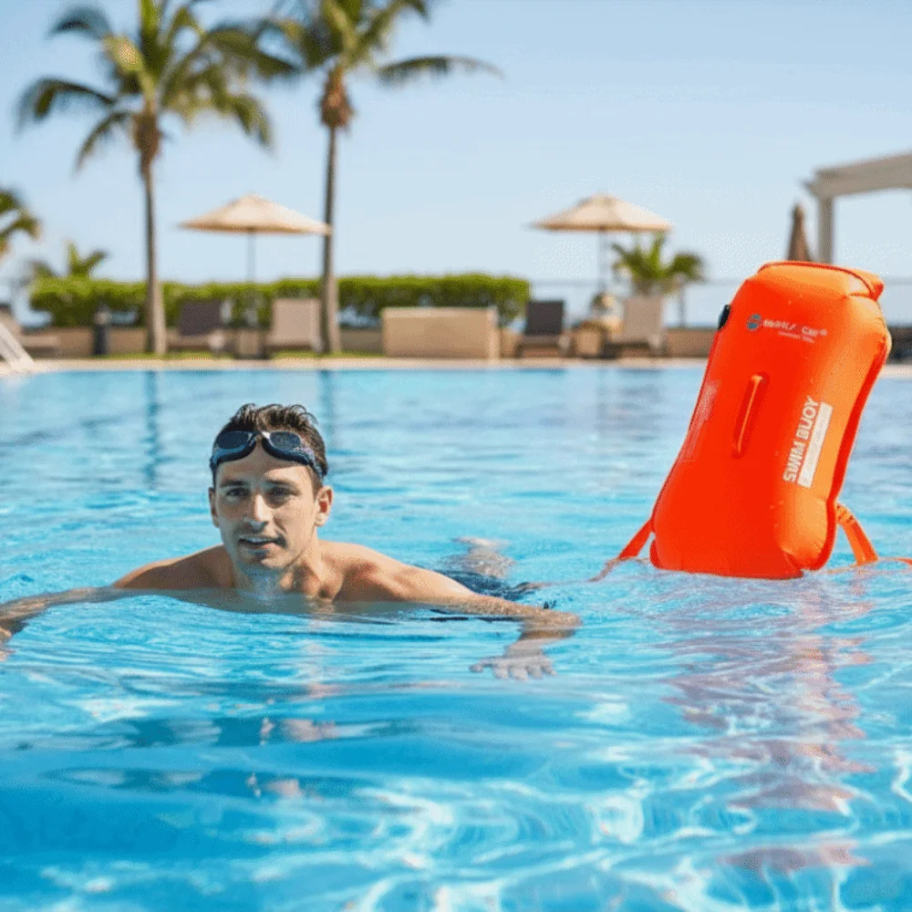 Float Water Drift Buoy Buoyancy Bag Float Multifunctional Backpack Swimming Bag Thickened Anti Drowning Swimming Buoy Bag Diving