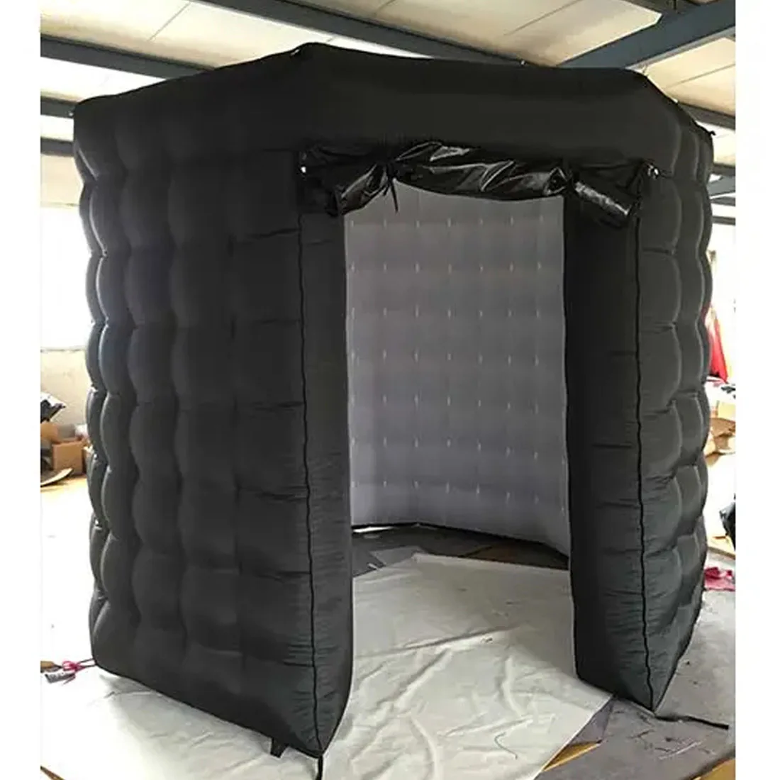 

Octagon Inflatable Photo Booth Backdrop (8.2ft Diameter) 360 Photo Booth Enclosure with Inner Air Blower