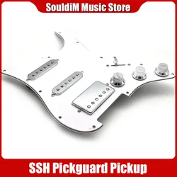 SSH load pre wired 3-layer pickup scraper SSH 2 single coil and 1 double coil pickup with push-pull switch 2T1V guitar pickup