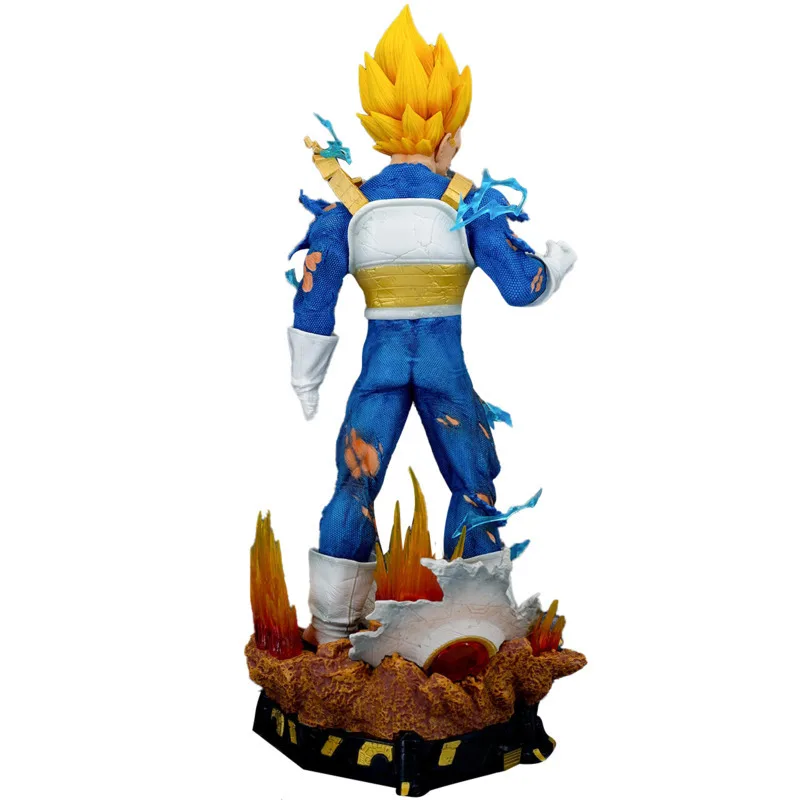 LX Studio Super Saiyan Blue Vegeta 1/4 PVC Statue Dragon Ball Z Anime Model DBZ Dragonball Figurine Action Figure Collection Toy