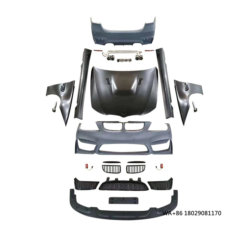 

Автомобильные детали в стиле M4, автомобильные бамперы, комплекты кузова из полипропилена для 3-й серии E90 2005-2008, обновление M4