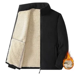 Winter Tactical Polar Fleece Jacket Men Thermal Thicken Full Zipper Fleece Clothing Coat Windbreaker Men Jacket Plus Size 9XL