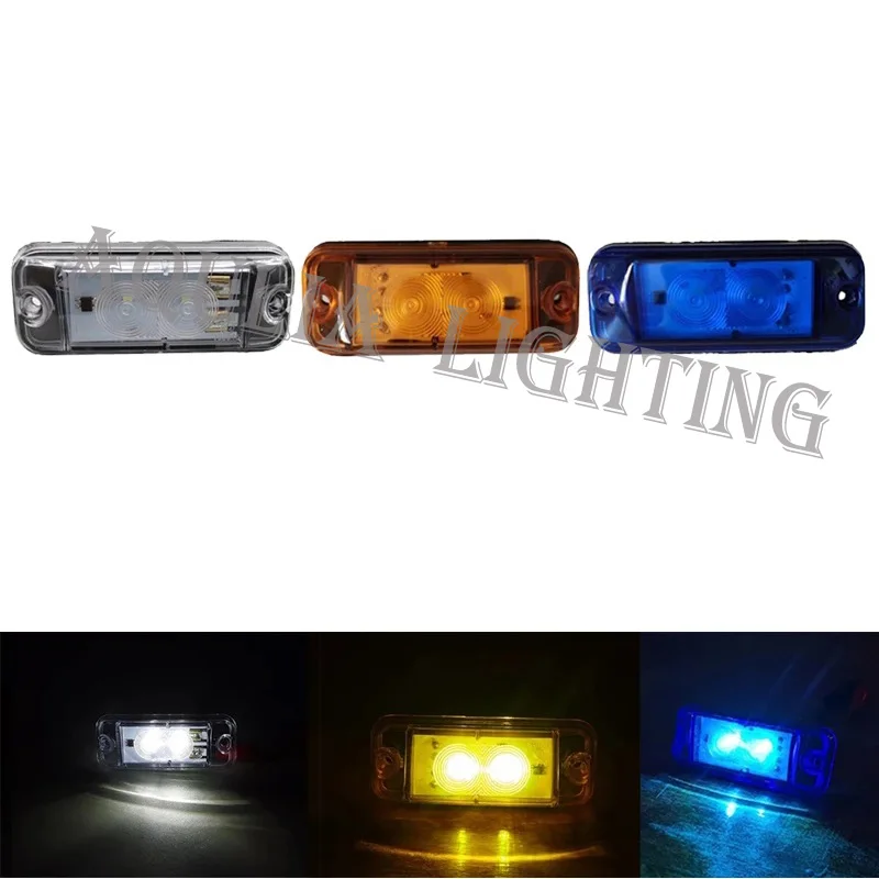 1 PCS 24V LED Sunvisor Light Fit For Mercedes Benz Actros MP2 MP3  Cab Roof Marker 0008263447 0028200056