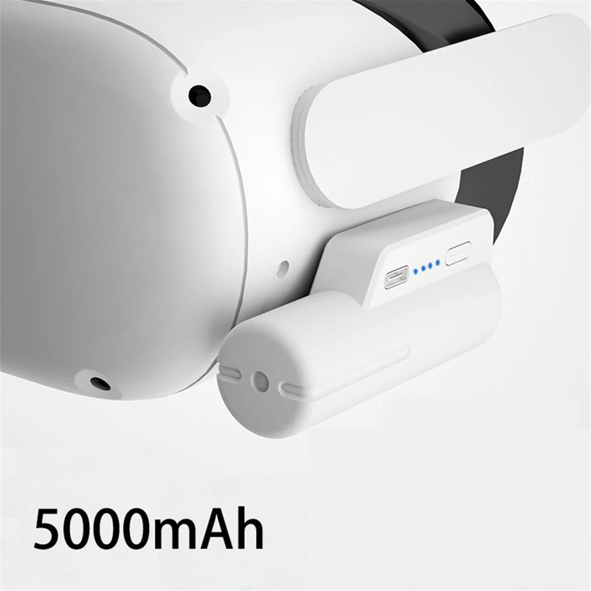 

ABKM VR Power Bank Дизайн батареи Гарнитура Аккумуляторная батарея с портом Type-C для Oculus Quest 2, аксессуары для гарнитуры
