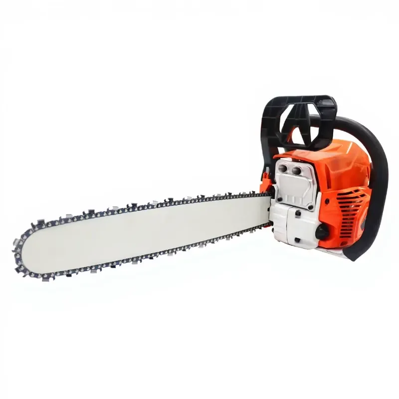 Industrial Two-stroke 58CC 2550W High-Power Chainsaw 450mm Guide Bar Professional Tree-cutting Logging Saw