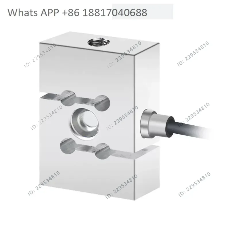 1PC for German HBM Sensor RSCC 50KG 100KG 200KG 500KG 1T 2T 5T Tensile S Type Load Cell
