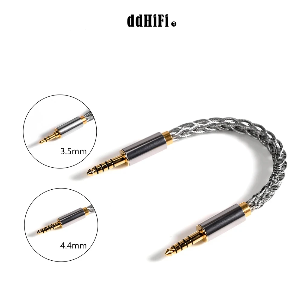 

DDHiFi Nyx Series BC35B (3.5mm Stereo Audio Cable) / BC44B (4.4mm Balanced Audio Cable) Male to Male Aux Cable