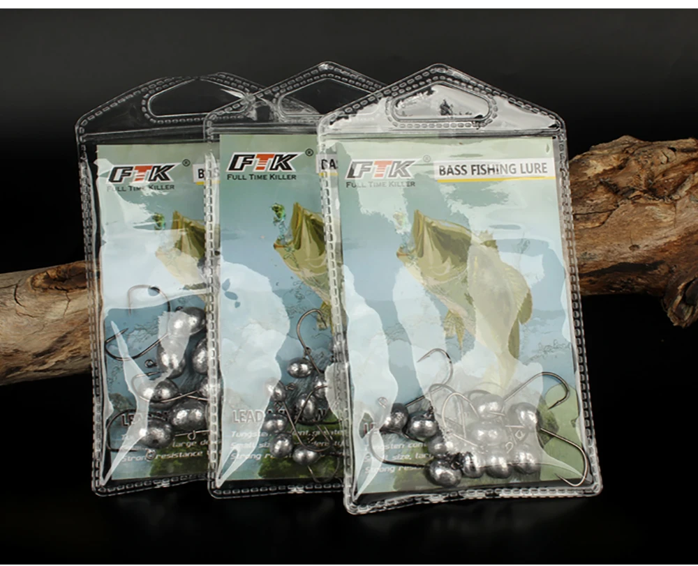 FTK 10 Stück/Set Aji Kopfhaken mit Mustad Haken 1,5g 2,5g 3g 5g Felsenangelhaken Angelköder Jigkopf mit Doppelwiderhaken – Detail 11