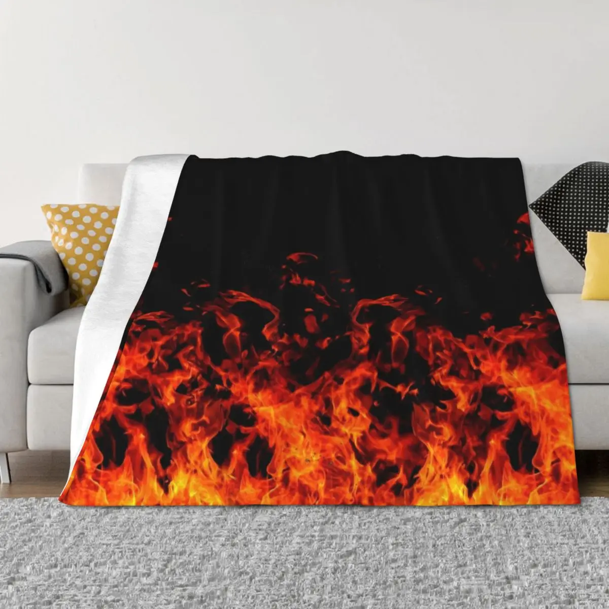 

Flames Of Fury Throw Blanket Stuffeds Flannel Luxury Brand Extra Large Throw Blankets