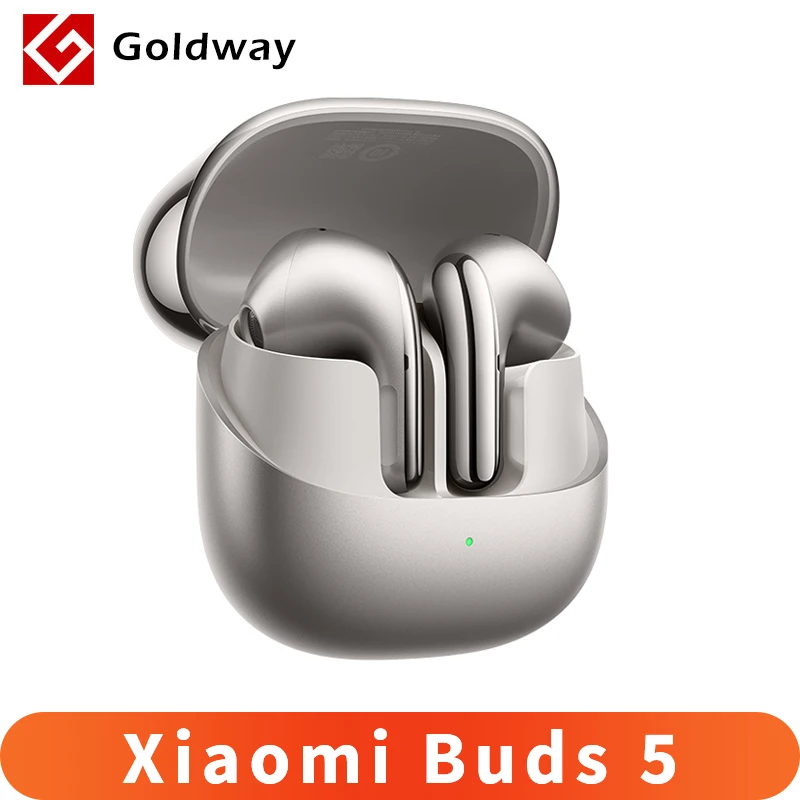 

Xiaomi Buds 5 TWS Bluetooth Bluetooth 5.4 AI активный шум отменяет HiFi наушники записи голоса в текстовое преобразование IP54 гарнитуры