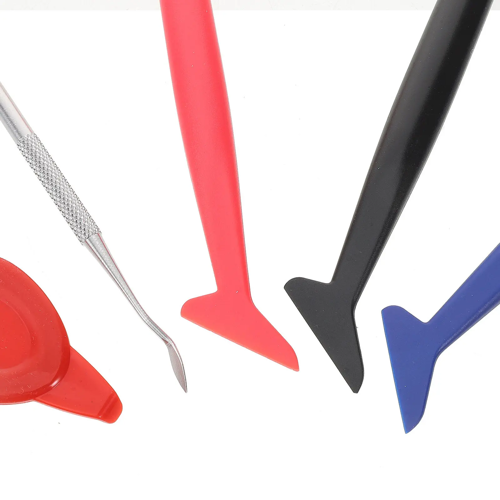 

1Set Car Film Tool Kit Sturdy Vinyl Squeegee User Friendly Window Tinting Film Edge Scraper for Precise Wrap Application