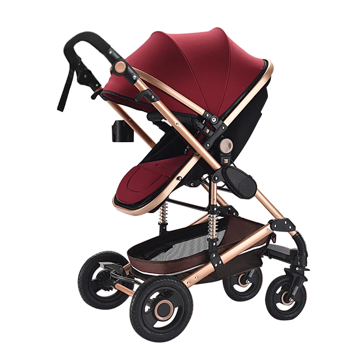 

Best Selling 3 in 1 High View Stroller Car Seat Compatible Lightweight Comfort Easy Fold Multi Function Baby Strollers