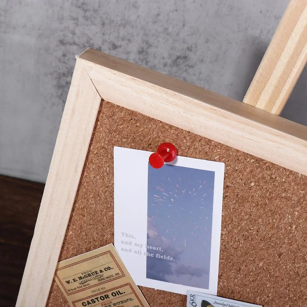 

Shop Home Teaching Notice Note Board School Message Board Kit Jewelry Display Stand Photo Background Board Memo Board Frame