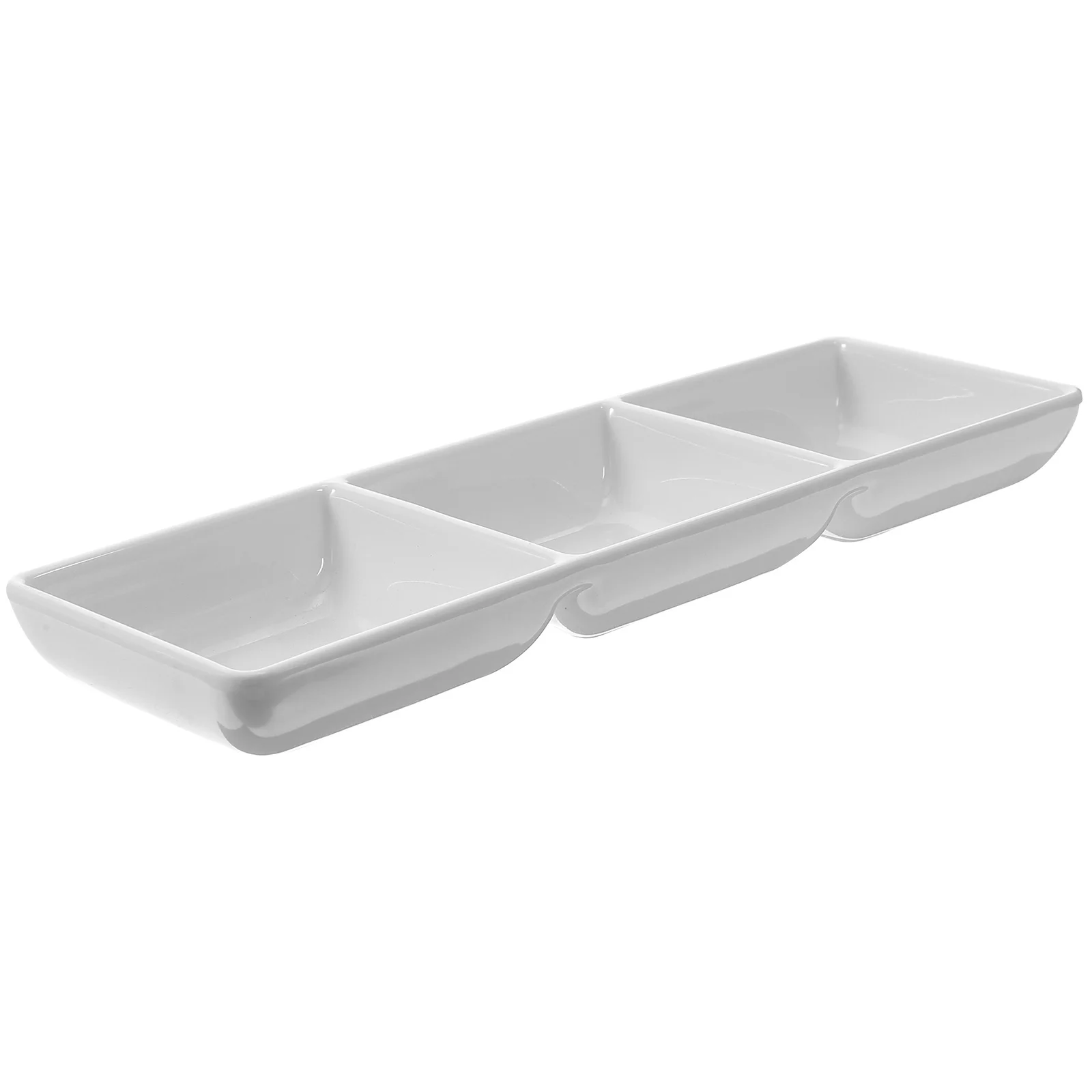 

Snack Sauce Dish Household Seasoning Dishes Cutlery Tray Box Appetizer Serving Melamine Plate Travel Platter