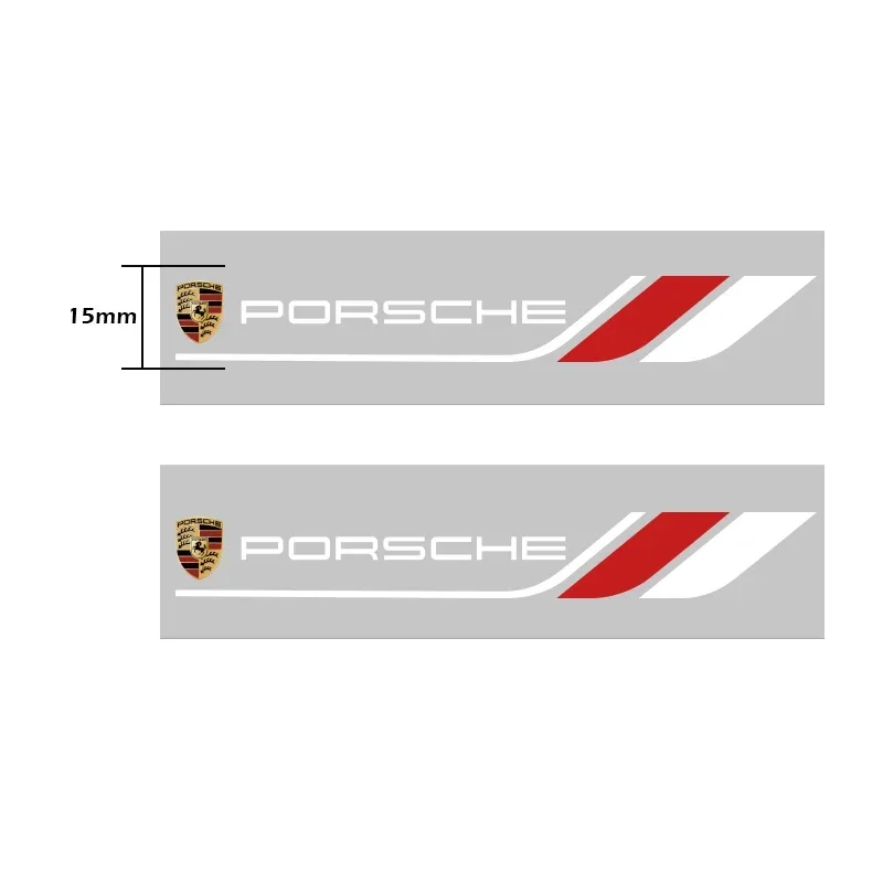 for Porsche Boxster Cayman Cayenne 911 Macan Panamera courtesy lamp 997 car sticker