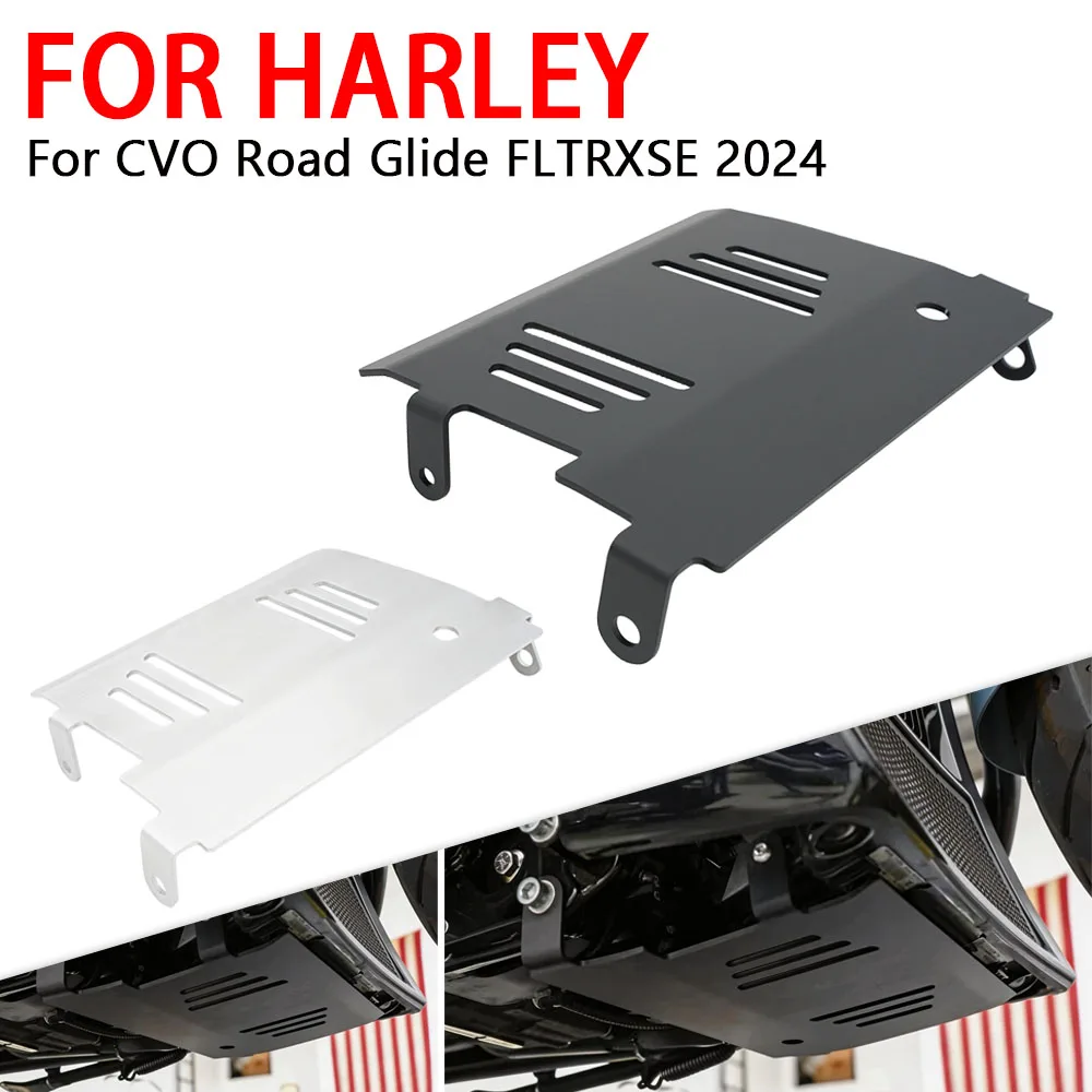 

New Motorcycle Engine Chassis Skid Plate Protection Guard Fit For Harley Touring CVO Road Glide Street Glide FLTRXSE 2024+