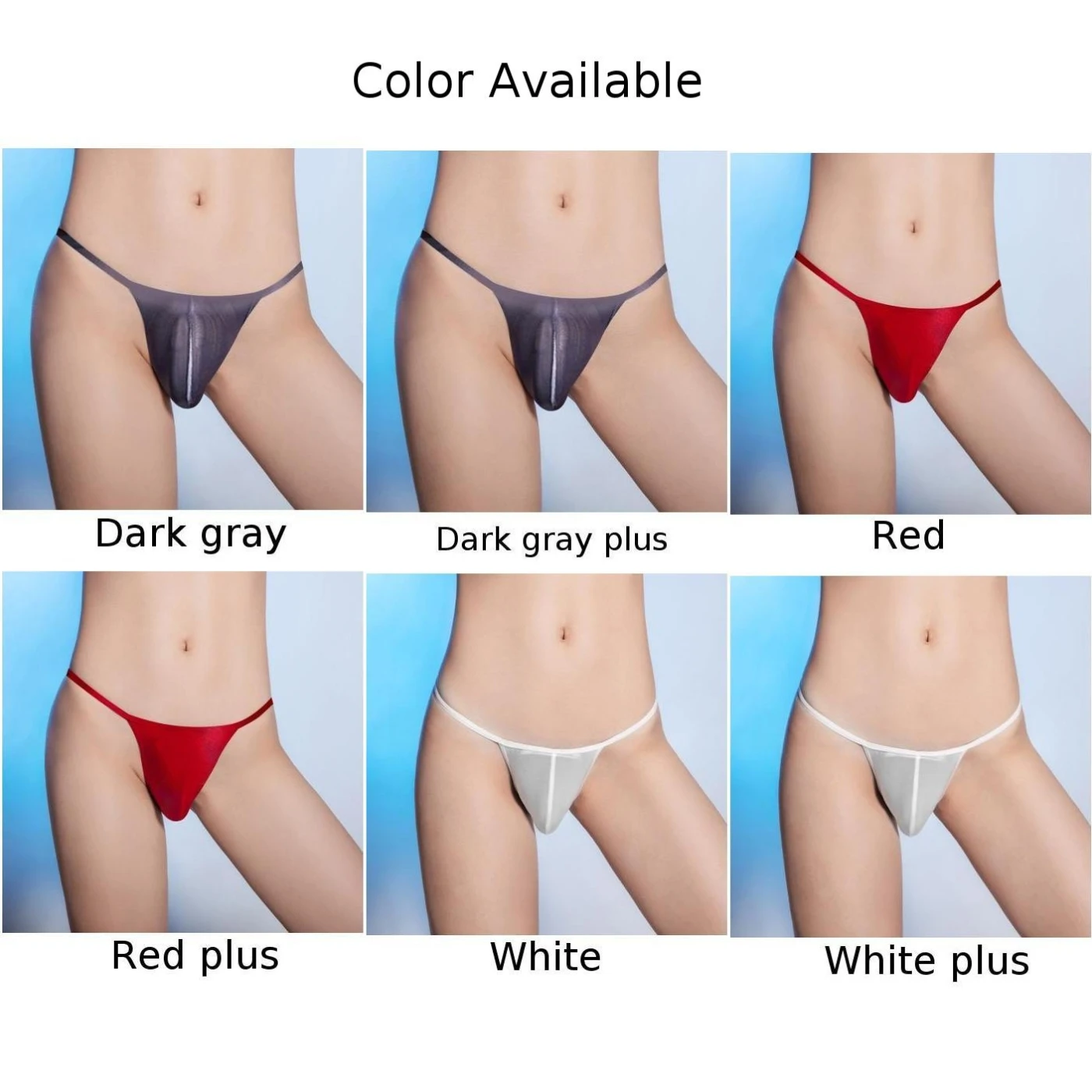 Men Sexy Briefs Micromini Panties Low Waist Thongs Jockstrap Bulge Pouch Underwear Erotic Male Lingerie Elastic Male Knickers